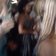 A blurry camera-phone shot of Rachael Ray at her party. (Josh Modell)